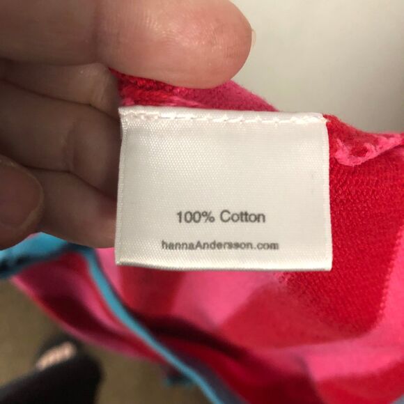 Hannah Anderson Little Girls Sweater Dress SZ 5 (110), Mixed Prints - Picture 8 of 8